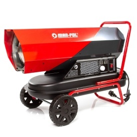 Aerotermă pe motorină Mar-Pol OKTAGON 40 kW M80940, debit aer 720 m³/h, rezervor 19 L, cu termostat și roți - Img 2
