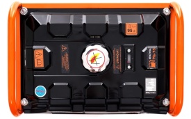 Agregat de curent monofazat KraftDele KD160, 3500W, 230V/12V, pornire manuală, rezervor 15L - Img 6