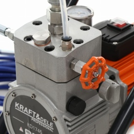 Agregat de vopsit hidrodinamic KraftDele KD1745, 1500W, pentru pereți, fațade, hale și suprafețe mari - Img 10