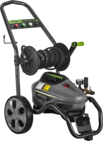 Aparat de spălat cu presiune KraftDele KD5371, 3400W, 280 bar, 9 l/min, cu 4 duze și furtun pe tambur - Img 4