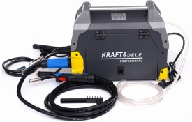 Aparat de sudură inverter KraftDele KD1874 MIG/MAG/FCAW/MMA/TIG Lift 40-250A, cu afișaj LCD dublu și reglaj continuu - Img 5