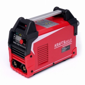 Aparat de sudură invertor MMA KraftDele KD1827, tehnologie IGBT, afișaj LCD, reglaj 20-330A