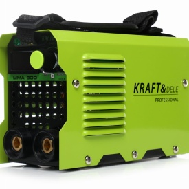 Aparat de sudură tip invertor MMA 300A KraftDele KD1863, cu LCD, IGBT și funcții Hot Start, Anti Stick, Arc Force