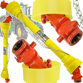 Arbore cardanic PTO telescopic cu articulație 90-120 cm, profil lămâie, 210 Nm, pentru tractor și utilaje agricole MaxRom V65002