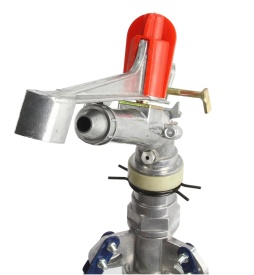 Aspersor agricol Mar-Pol 360° cu 2 duze, racord 2 inch, pe stativ pliabil cu 3 picioare, pentru irigarea culturilor - Img 5