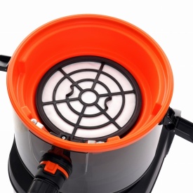 Aspirator industrial fără sac KraftDele KD5156, umed-uscat, 25L, 1400W, cu priză pentru scule și filtrare multietajată - Img 5