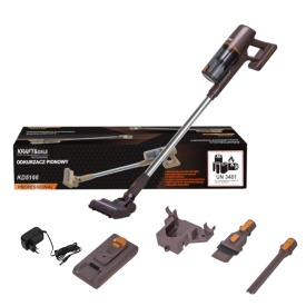 Aspirator vertical fără fir KraftDele KD5166, 25,2V, acumulator 2500 mAh, filtru HEPA lavabil, perie electrică cu LED - Img 3