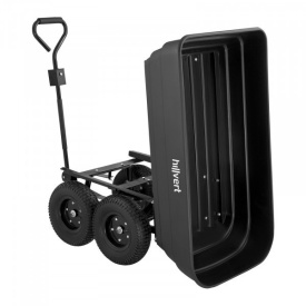 Carucior de gradina 350kg 125L HT-Q.BASS-125G Hillvert 10090076 – Kraft&Dele