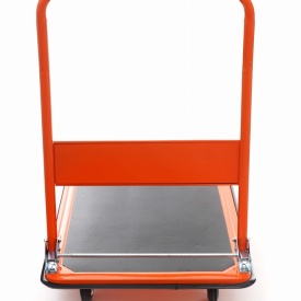 Cărucior platformă de transport KraftDele KD3090, capacitate 300 kg, mâner rabatabil, pentru depozit, atelier și livrări - Img 4