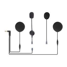 Cască pentru motocicletă cu mufă de 3,5 mm pentru interfonul Q7 EJEAS HIFI-M2 - Img 2