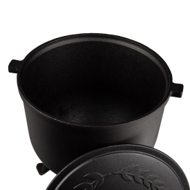 Ceaun pirostrii din fontă 10L, pentru gătit tradițional – XM90033 - Img 4