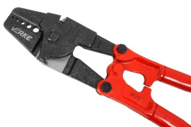 Clește sertizare pentru cabluri și linii de oțel 60 cm MaxRom, cu tăietor integrat, pentru manșoane 4-10 mm - Img 3