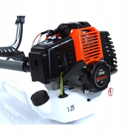 Coasă motocoasă pe benzină Mar-Pol RQ580 Split, 51,7 cm³, arbore divizat, pentru iarbă, buruieni și zone greu accesibile - Img 6