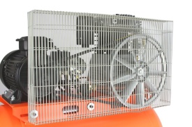 Compresor aer 200L 4kW BJC B88030 – debit 600 l/min, 10 bar, compresor profesional trifazic cu transmisie pe curea - Img 6