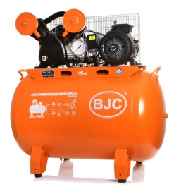 Compresor aer 270L 4kW BJC B88033 – debit 600 l/min, 8 bar, compresor profesional trifazic cu transmisie pe curea