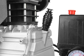 Compresor aer Mar-Pol Huragan 50L, 2,2 kW, 230V, 8 bar, 216 l/min, cu reductor și două manometre - Img 8