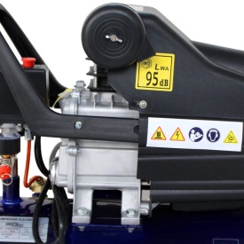 Compresor de aer cu ulei KraftDele KD4050, rezervor 24L, 230V, 8 bar, 205 l/min, pentru atelier, garaj și service - Img 9