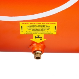Compresor de aer fără ulei Mar-Pol JN1500A, 24L, 1500W, 220 l/min, 8 bar, motor inductiv, pompă dublu cilindru - Img 9