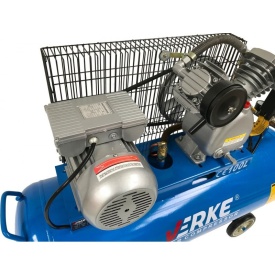 Compresor de aer industrial 100L 2.8kW 2cil. 250L/m V2065 VERKE V81115 – Kraft&Dele