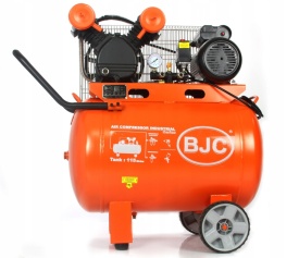 Compresor de aer profesional 115L BJC V-2065 – motor 2.2kW, 10 bar, 2 pistoane în V, cilindri fontă, debit 400 l/min B88014V