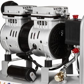 Compresor fără ulei KraftDele KD1395, 24L, 1200W, 8 bar, compresor aer pentru atelier, garaj și utilizări casnice - Img 3