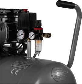 Compresor fără ulei KraftDele KD1398, rezervor 100L, 2 x 1500W, 8 bar, 230V, pentru atelier, garaj și utilizare gospodărească - Img 8