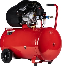 Compresor pe Ulei 100L 2 Pistoane 4CP – Putere Profesională pentru Atelier & Service | KraftDele KD1483 - Img 4