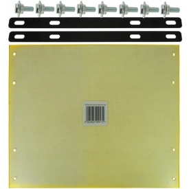 Covor din cauciuc pentru placă compactoare C80T 48x56 cm, grosime 5 mm, protecție pentru pavaj și suprafețe sensibile MaxRom V10031