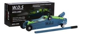 Cric auto hidraulic low profile 2,5T W.D.S WDS2490, ridicare 90-340 mm, pentru autoturisme și autoutilitare - Img 2