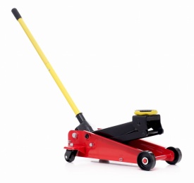 Cric hidraulic auto low profile 3,5T KraftDele KD387, ridicare 135-495 mm, cu pedală rapidă și roți de transport - Img 4