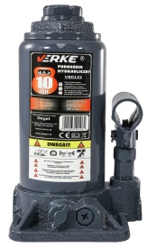 Cric hidraulic tip butelie 10T MaxRom V80122, compact și robust pentru service auto, atelier și garaj - Img 5