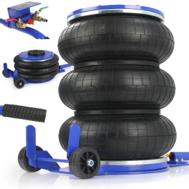 Cric pneumatic tip pernă 5T Mar-Pol M80129 pentru atelier auto, vulcanizare și uz agricol, înălțime 15-40 cm