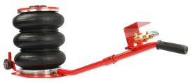 Cric pneumatic tip pernă 6T Mar-Pol M80128, podnoșnik auto cu 3 burdufuri, înălțime max. 40 cm - Img 10