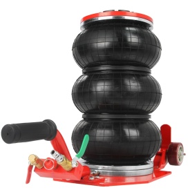 Cric pneumatic tip pernă Mar-Pol 3,5T compact, cu o mâner, pentru atelier auto, vulcanizare și utilaje - Img 4