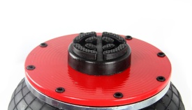 Cric pneumatic tip pernă Mar-Pol 3.5T cu adaptor înalt, 3 burdufuri, ridicare până la 51 cm pentru atelier și vulcanizare - Img 7