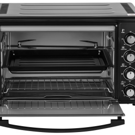 Cuptor electric de masă KraftDele KD4112, 48L, 2000W, cu funcție rotisor, convecție și accesorii pentru coacere - Img 3