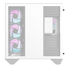 Darkflash DY470 computer case (white) + 4 fans + GPU holder - Img 8