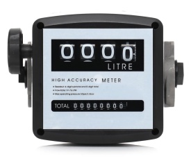 Debitmetru mecanic pentru motorină, benzină și kerosen KraftDele KD1155, contor distribuitor cu afișaj mare
