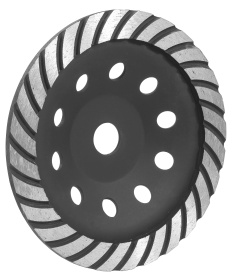 Disc diamantat turbo VERKE 180 mm pentru șlefuirea betonului, pietrei, cărămizii și suprafețelor dure - Img 3