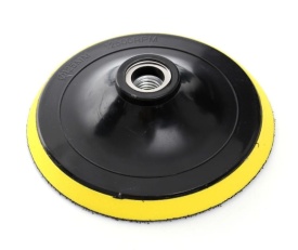 Disc polizare cu arici 125 mm KraftDele KD10249, suport flexibil pentru polizor, șlefuitor unghiular sau bormașină, adaptor inclus
