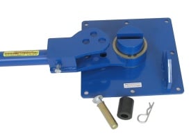 Dispozitiv manual de îndoit fier beton GP-8, 8-20 mm, cu canal de 20 mm, braț 1,1 m