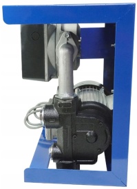 Distribuitor combustibil autoamorsant VERKE VYB-70A, pompă electrică 550 W, debit 70 l/min, cu pistol și contor - Img 11