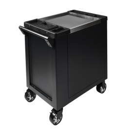 Dulap mobil pentru scule KraftDele KD1078 – cărucior atelier cu 9 sertare, gol - Img 9