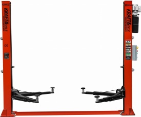 Elevator auto 2 coloane 4.2T KraftDele KD5814 – 400V, 1900 mm, brațe asimetrice