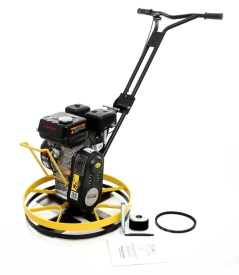 Elicopter de beton profesional KraftDele KD1188 – motor LINCIN 200F, disc 57cm, 4 lame reglabile 0-15°, 60kg, finisaj perfect - Img 3
