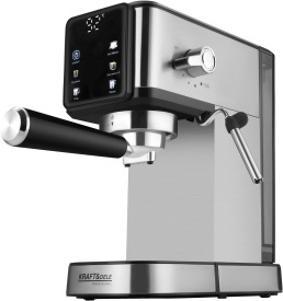 Espressor manual cu presiune KraftDele KD4290, 1500W, 20 bar, panou tactil, funcție espresso, apă fierbinte și abur pentru spumare lapte - Img 3