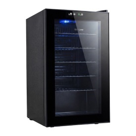 Euhomy BR001-89 Frigider pentru expunerea băuturilor, 70 l (negru) - Img 3