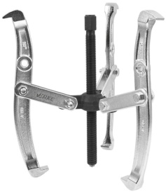 Extractor rulmenți cu 3 brațe, cu șurub, 10 inch, din oțel CR-V, model V84834, pentru service și lucrări mecanice - Img 9