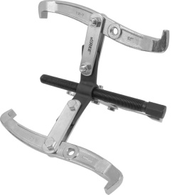 Extractor rulmenți cu 3 brațe și șurub 12 inch, din oțel CR-V, filet trapezoidal, pentru service și lucrări mecanice grele MaxRom V84835 - Img 9