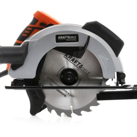 Fierăstrău circular manual KraftDele KD1523, 1850W, disc 185 mm, laser de ghidaj, tăiere 62 mm, înclinare 45° - Img 2